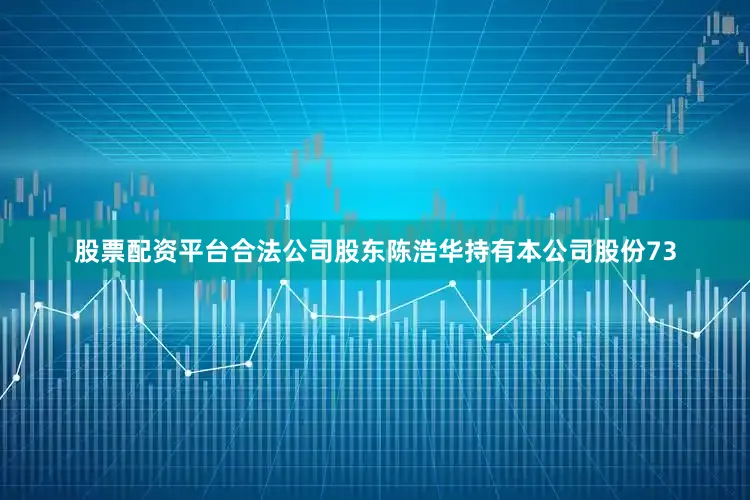 股票配资平台合法公司股东陈浩华持有本公司股份73