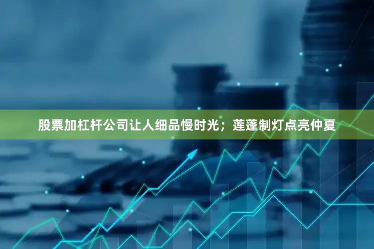 股票加杠杆公司让人细品慢时光；莲蓬制灯点亮仲夏